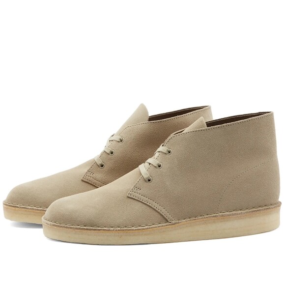 Clarks ORIGINALS Desert Coal Stone Suede Womens Boots 7 - Picture 1 of 7
